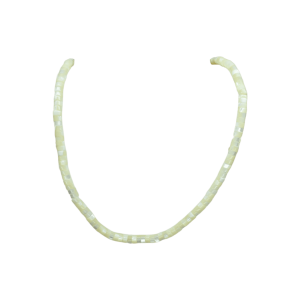 Tira de madre perla en forma de puka | 2mm x 4mm | Beige