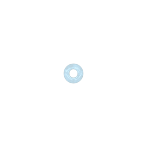 Dije tipo dona de cuarzo cristal