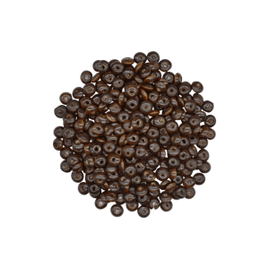 Cuentas de madera tipo dona de 4x8mm | Color café