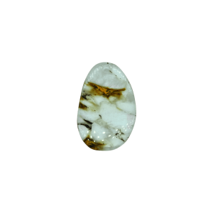 Lengueta de piedra lodolita con perforación