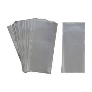 Bolsa de celofán sin cenefa con adhesivo | 6cm x 13.4cm | 100pz