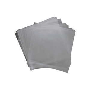 Bolsa de celofán sin cenefa con adhesivo | 30cm x 30cm | 100pz